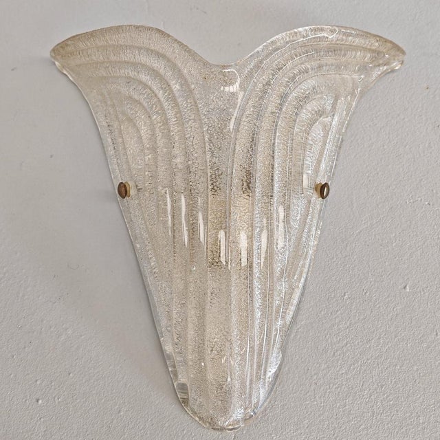 Wall Lamps in Murano Glass, 1970s, Set of 2 For Sale - Image 4 of 18
