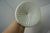 Mid-Century Modern Vintage 12" Tall Milk Glass Geometric Sunburst Trophy Vase - Mid-Century For Sale - Image 3 of 4