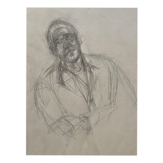 Alberto Giacometti, Portrait of Jean Genet, 1954, Lithograph For Sale