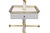 Mid-Century Modern Mid Century Modern Italian Swivel MIrror Stand by Mingazzi, Gold Leaf, Brass and Lacquered Wood For Sale - Image 3 of 11