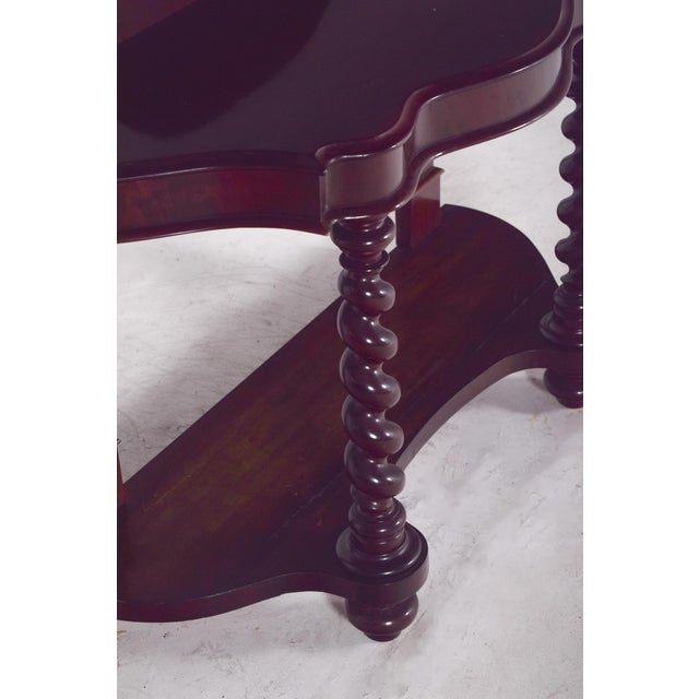 Antique Mahogany Console Table For Sale - Image 11 of 13
