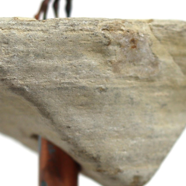 2020s Secret 003 - Mixed Media Stone Sculpture Original Contemporary Abstract Figurative Sculpture by Kevin Perrault For Sale - Image 5 of 10