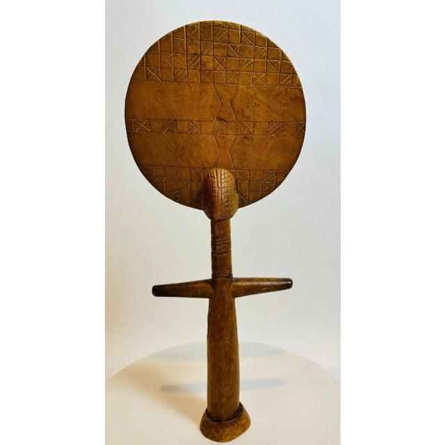 Brown Ashanti Akua’ba Fertility Figure, Ghana, Circa 1930–1940 For Sale - Image 8 of 16