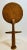 Brown Ashanti Akua’ba Fertility Figure, Ghana, Circa 1930–1940 For Sale - Image 8 of 16