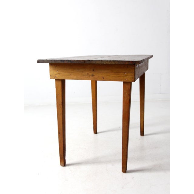 Antique Primitive Table For Sale - Image 6 of 12