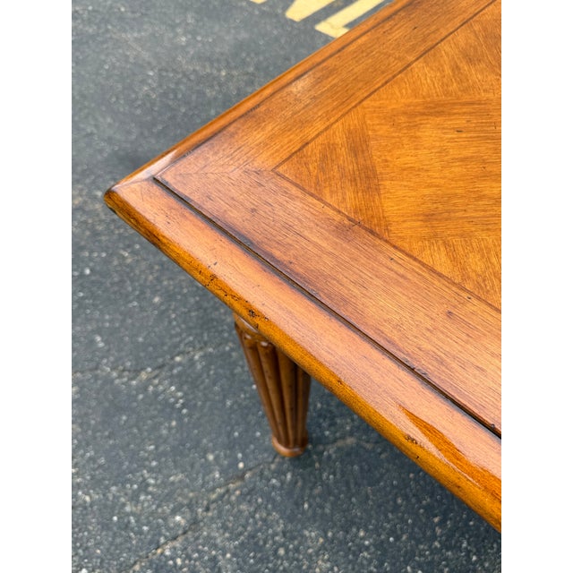Tommy Bahama Island Estate Plantation “Grenadine” Dining Table With 2 Leaves For Sale - Image 11 of 12