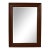 Henkel Harris Model H-8 Beveled Glass Mahogany Mirror For Sale