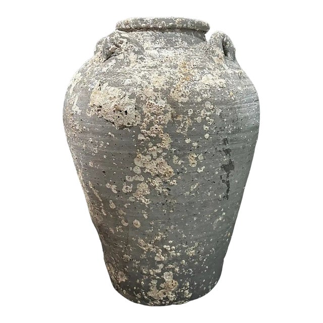 1900s Sawankhalok Ship Wreck Jar From the Kingdom of Sukhothai, Thailand For Sale