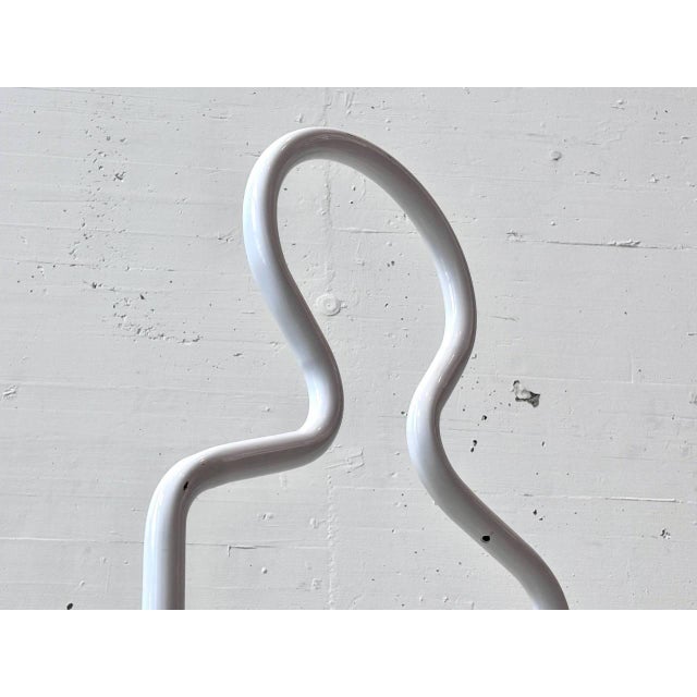 Metal Postmodern Clothes Rack in the style of Pierre Cardin, 1980s For Sale - Image 7 of 15