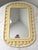 1970s Large Vintage Polynesian Style Rattan Wall Mirror For Sale - Image 4 of 7