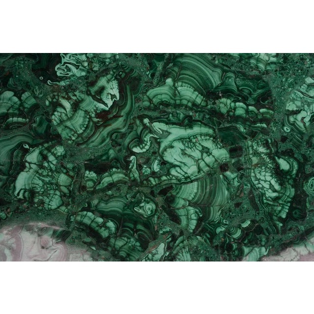 Bronze Natural Malachite & Bronze Nut Bowls - Set of 13 For Sale - Image 8 of 9