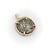 Housed in a 14k gold setting, the pendant features a sterling silver Tetradrachm coin that dates to 129-125 B.C. The front...