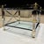 Mastercraft Mastercraft Chrome and Brass End Table For Sale - Image 4 of 12