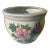 Vintage Floral Chinese Planter For Sale