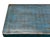 Vintage Distressed Cerulean Blue Doors Low Tv Stand Console Table Cabinet For Sale In San Francisco - Image 6 of 12