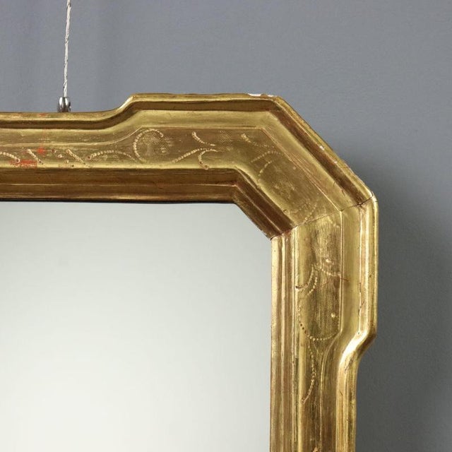 19th Century 19th Century Giltwood Cabaret Mirror, Italy For Sale - Image 5 of 9