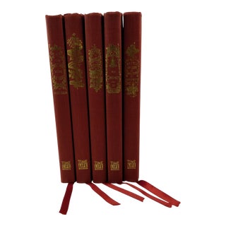 1970s Charles Dickens Reproductions of Original 1840 Editions Books- Set of 5 For Sale