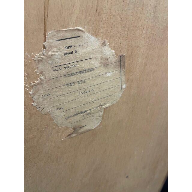 Vintage Wooden Bookcase from Jiroutek For Sale - Image 5 of 6