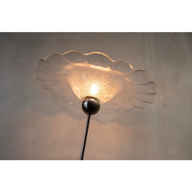 Venini Murano Glass Farfallone Floor Lamp by Toni Zuccheri for Venini, Italy, 1970s For Sale - Image 4 of 6
