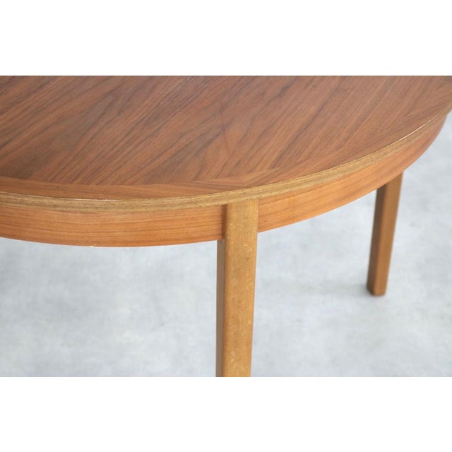 Vintage Swedish Extendable Dining Table, 1960s For Sale - Image 6 of 13