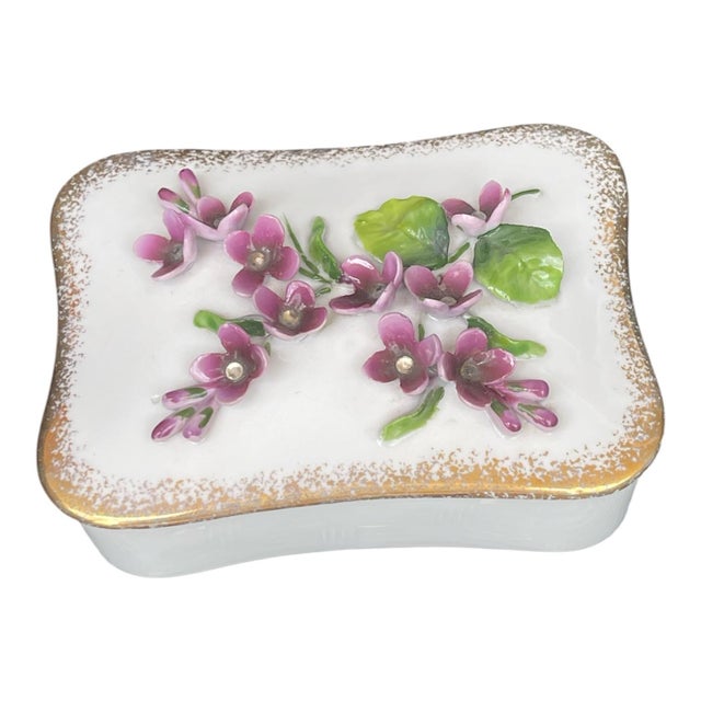 1950s 1950s Lefton Romantic Boudoir Decorative Accent Set of 3 For Sale - Image 5 of 11