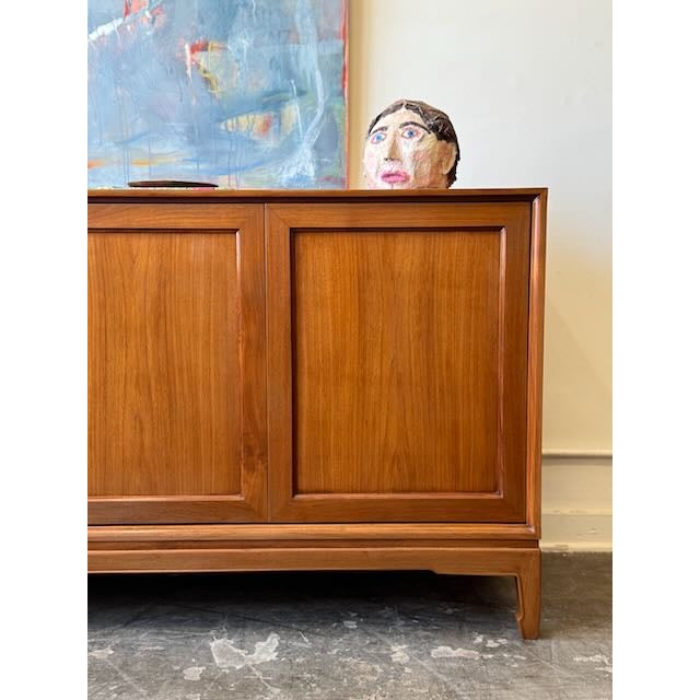 Vintage Teak Credenza by Shanghai Furniture Factory For Sale - Image 10 of 17