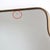 1960s Vintage Italian Wall Mirror with Beading by Gio Ponti, 1960s For Sale - Image 5 of 13