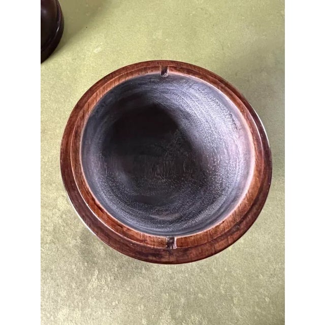 Newton & Son Pocket Globe and Mahogany Case, Circa 1840-50 For Sale In Boston - Image 6 of 12