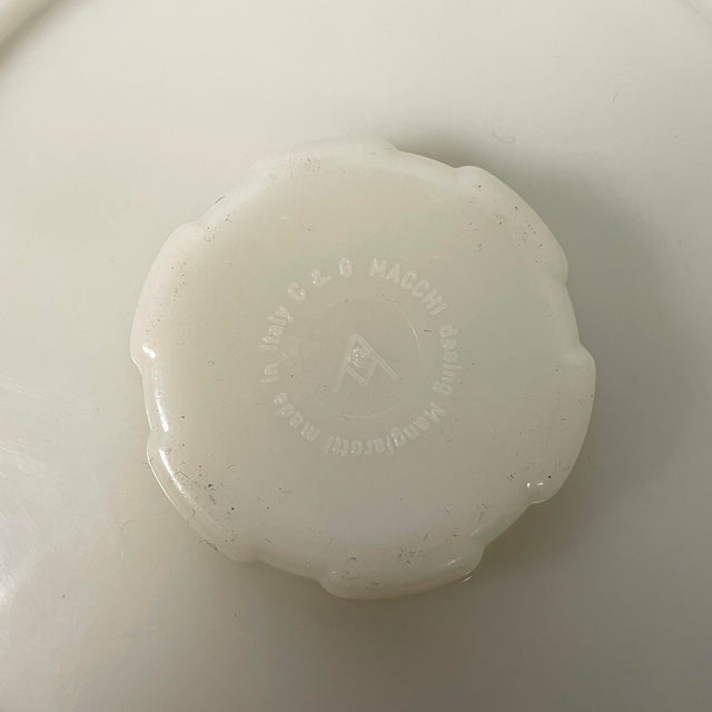 Italian Modern White Plastic Cups and Saucers from Angelo Mangiarotti, 1970s, Set of 23 For Sale - Image 10 of 11