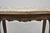 Vintage French Louis XV Style Walnut Marble Top Small Side Coffee Table For Sale - Image 4 of 10