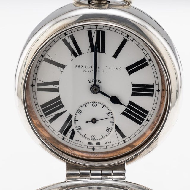Antique Scottish Silver Clock and Inkwell by Hamilton & Inches, 1903 For Sale - Image 10 of 18