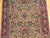 Vintage Persian Kerman Lavar Rug, Hand-Knotted Wool, Floral Pattern, Ivory & Blue, 3x5 For Sale In Chicago - Image 6 of 12