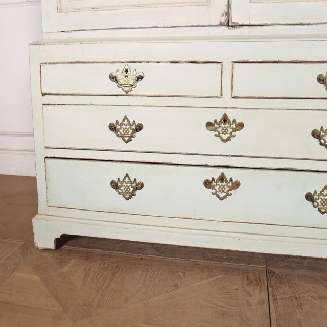 Welsh Painted Hanging Cupboard For Sale - Image 5 of 10