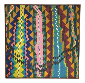 Abstract Artwork Painting, Circa 1960s, Large
