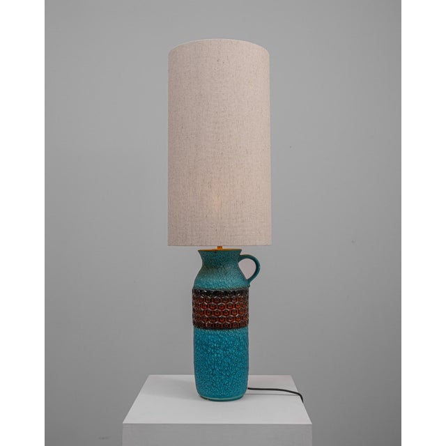 20th Century German Ceramic Table Lamp For Sale - Image 13 of 18