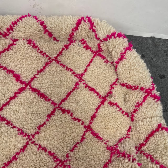 Moroccan Handmade Pouf Cover For Sale - Image 12 of 12