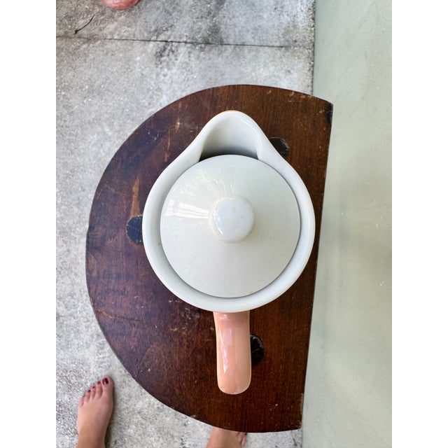 American 1960s Coffee Pot – Sterling China Pink, American Export Lines For Sale - Image 3 of 7