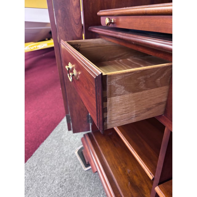 Timeless Handcrafted Statton Cherry Bedroom Furniture For Sale - Image 11 of 17