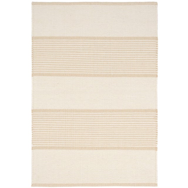 Mark D. Sikes for Dash & Albert La Mirada Wheat Woven Cotton Rug, 10' x 14' For Sale In Boston - Image 6 of 6