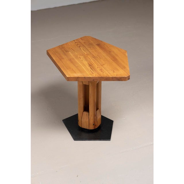 Modern Rantasipi Dining Table by Arnold Lerber for Laukaan Pu, Finland, 1970s For Sale - Image 3 of 15
