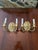 Hollywood Regency Vintage E F Caldwell Style Pair Sconces Mid Century Design For Sale - Image 3 of 7