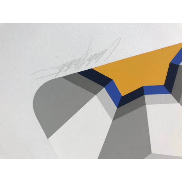 Screen Print by Marco Spalatin, 1984 For Sale - Image 4 of 6