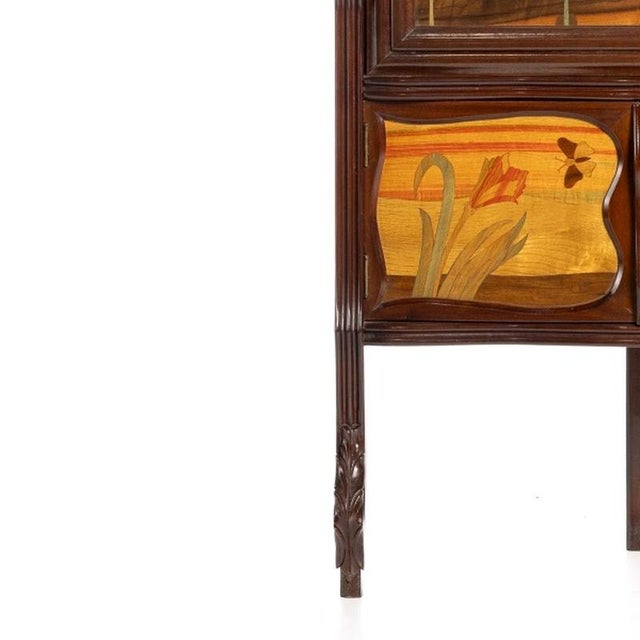 Art Nouveau Display Corner Unit For Sale - Image 3 of 6