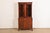 A beautiful Georgian or Chippendale style breakfront bookcase cabinet or dining cabinet In the manner of Baker Furniture...
