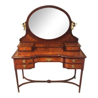 Antique French Dressing Vanity Table For Sale