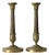 French Pair 18th Century Louis XVI Style Bronze Candlesticks For Sale