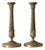 French Pair of 18th Century Louis XVI Style Gilt Bronze Candlesticks For Sale