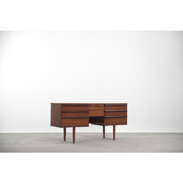Mid-Century Danish Teak Desk from Avalon, 1960s For Sale - Image 9 of 15