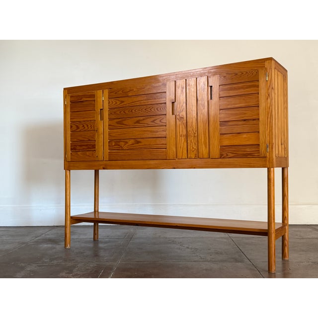 Vintage French Cabinet Sideboard by Pierre Gautier-Delaye, Attributed For Sale In Los Angeles - Image 6 of 17