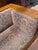 Stickley Stickley Mission Oak Prairie Couch With Blue/Wine Geometric Upholstery For Sale - Image 4 of 18